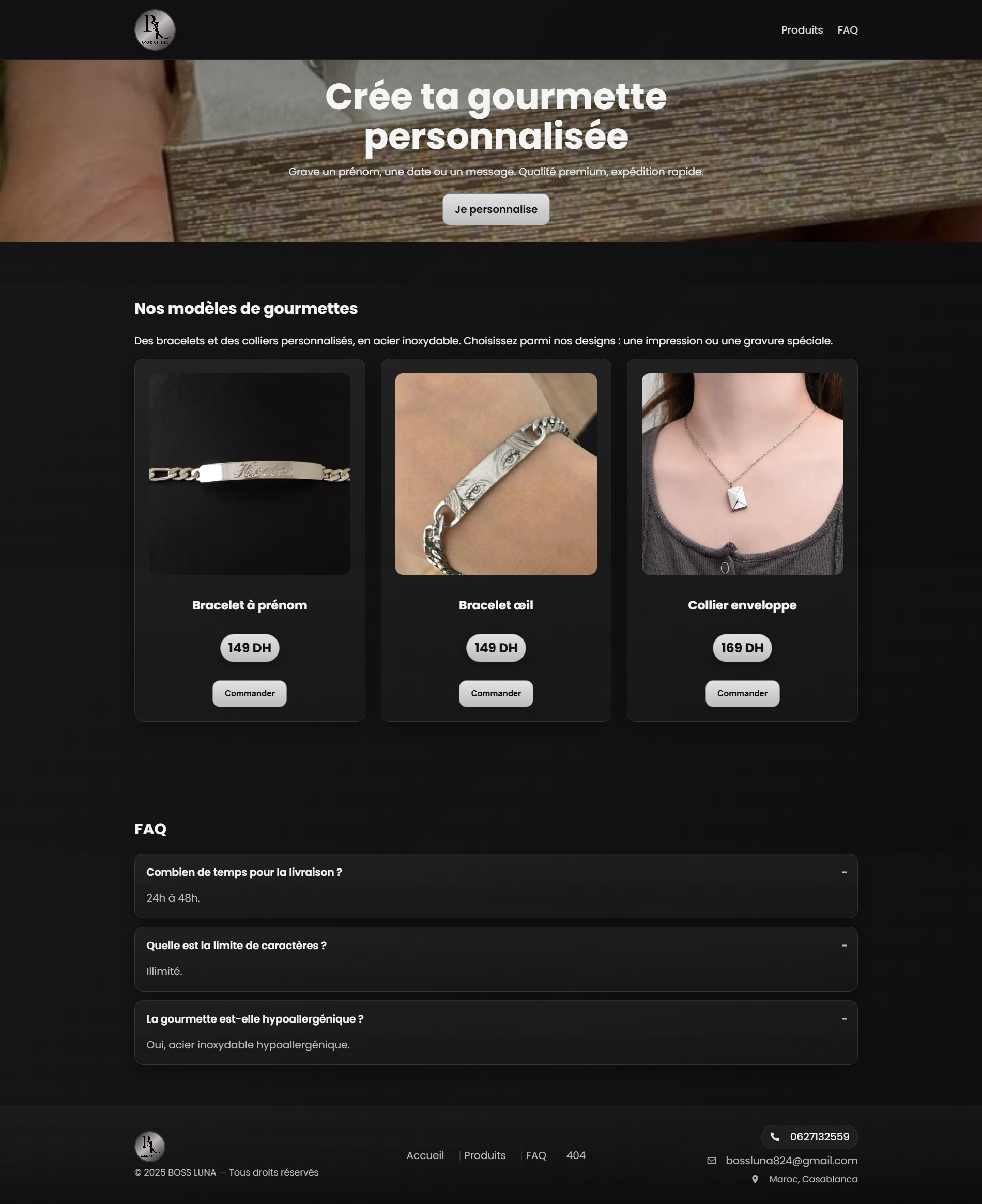 Boss Luna – Aperçu du projet